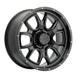 MAMBA 591B M19 17X9 MATTE BLACK